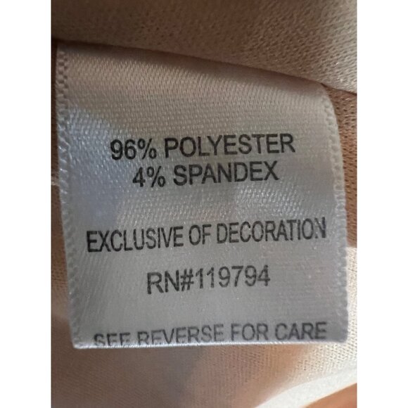 Live and let live women’s shift dress size XL Pink Midi Stretch Y2K - Picture 11 of 14